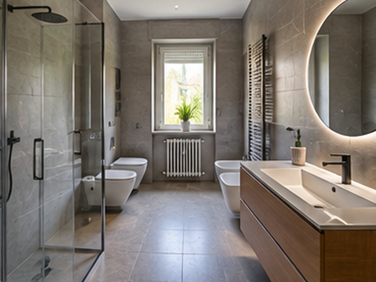 Dopo — Rifacimento completo del bagno