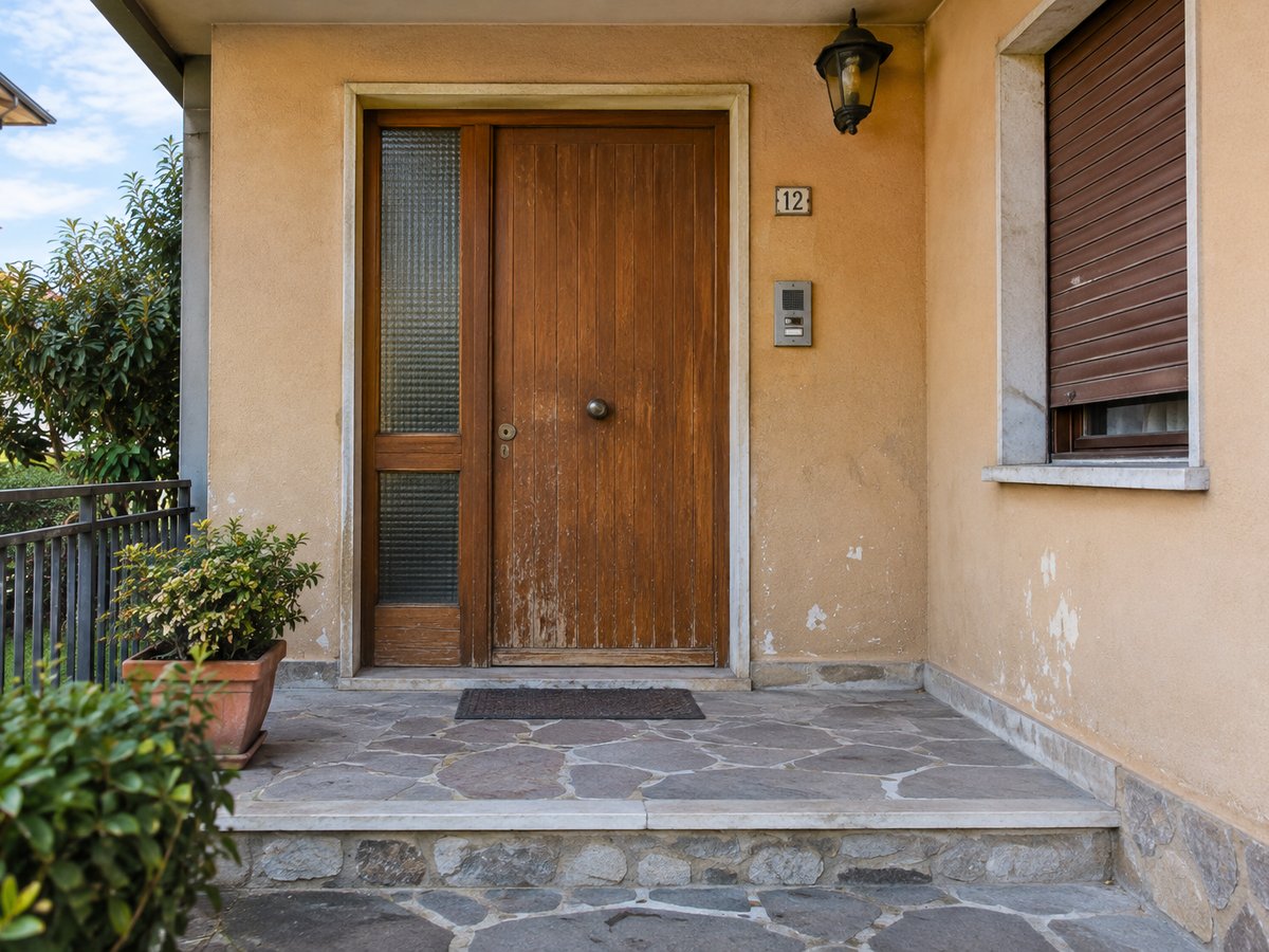 Prima — Nuovo portoncino d'ingresso blindato